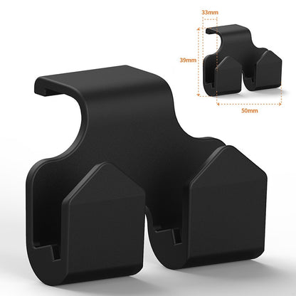 2pcs Car Front Armrest Box Storage Hook For Toyota Corolla Camry Avalon RAV4(Black) by buy2fix