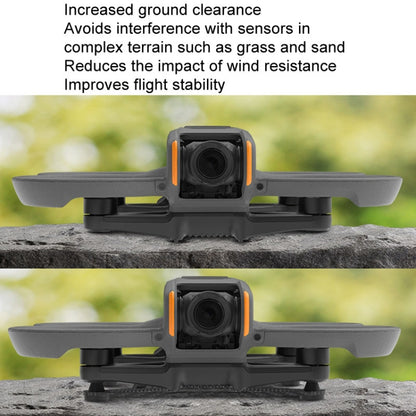 For DJI Avata 2 RCSTQ Chassis Armor Carbon Fiber Lightweight Protection Crash Bumper by RCSTQ