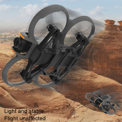 For DJI Avata 2 RCSTQ Chassis Armor Carbon Fiber Lightweight Protection Crash Bumper by RCSTQ