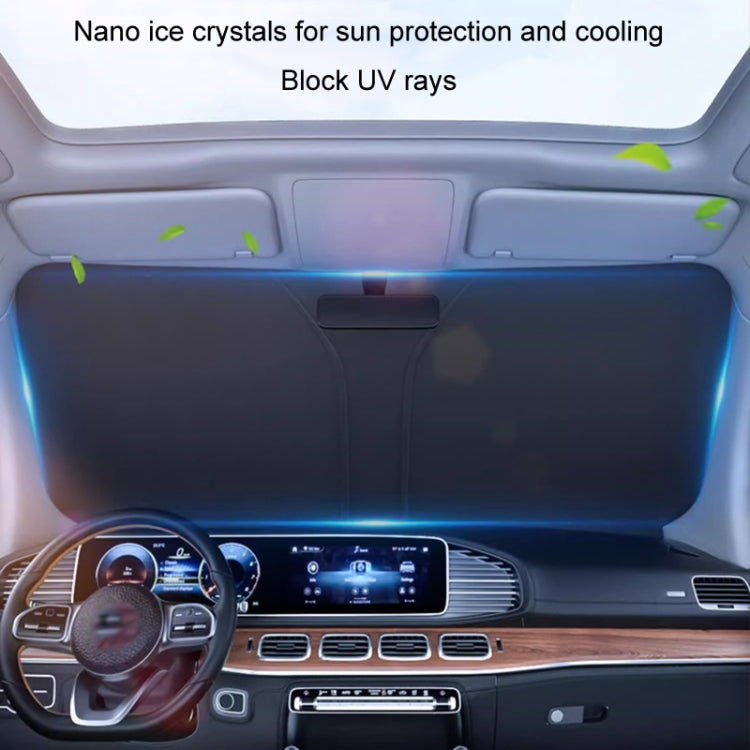 145x90cm Car Front Windshield Sunshade Colorful Laser Heat Insulation Sunscreen Sunshade Umbrella - Window Foils & Solar Protection by buy2fix | Online Shopping UK | buy2fix