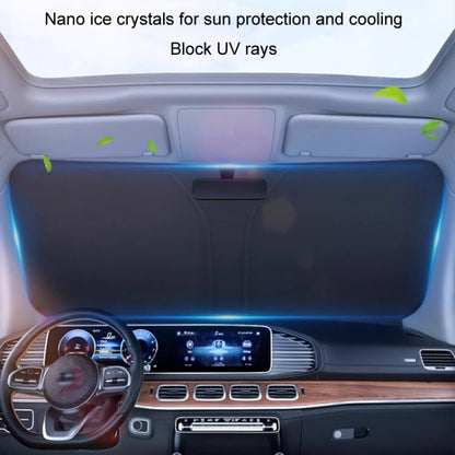 145x90cm Car Front Windshield Sunshade Colorful Laser Heat Insulation Sunscreen Sunshade Umbrella - Window Foils & Solar Protection by buy2fix | Online Shopping UK | buy2fix