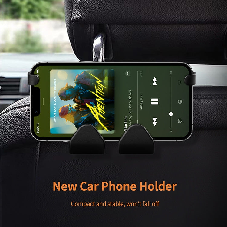 2pcs Car Decorative Hook Mobile Phone Holder(A-3) by buy2fix