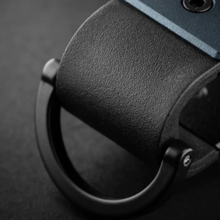 Compact Key Organizer Metal Key Chain Can Hold 2-6 Keys Gray by buy2fix