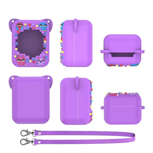For Bitzee Electronic Pet Machine Silicone Protective Case(Light Purple) - Cases by buy2fix | Online Shopping UK | buy2fix