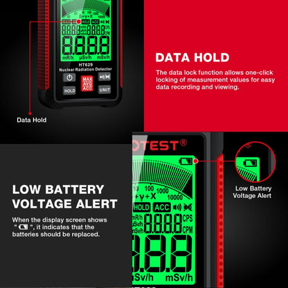 HABOTEST Nuclear Radiation Pollution Radioactive Marble Detector - Radiation Detector by HABOTEST | Online Shopping UK | buy2fix