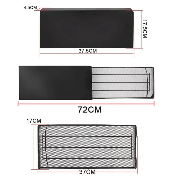 For Small Nespresso OASISWJ Drawer Type 40pcs Coffee Capsule Holder(Black) - Coffee Machine Parts by buy2fix | Online Shopping UK | buy2fix