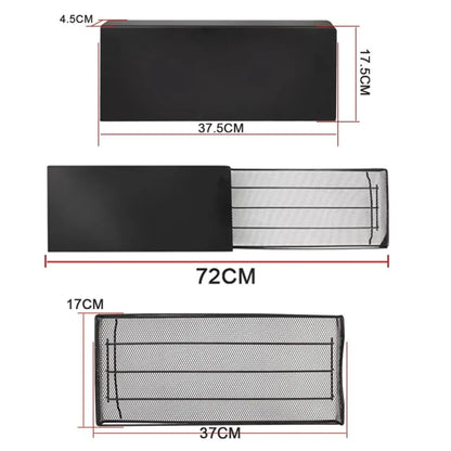 For Small Nespresso OASISWJ Drawer Type 40pcs Coffee Capsule Holder(Black) - Coffee Machine Parts by buy2fix | Online Shopping UK | buy2fix