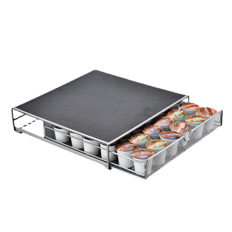 For K-CUP / Dolce Gusto OASISWJ 36pcs Coffee Capsules Organizer Coffee Machine Base(Gray) - Coffee Machine Parts by OASISWJ | Online Shopping UK | buy2fix