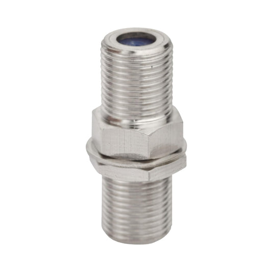 F Type Adapter F Female To Female Bulkhead Connector Coax Barrel Connector For Video Cables by buy2fix