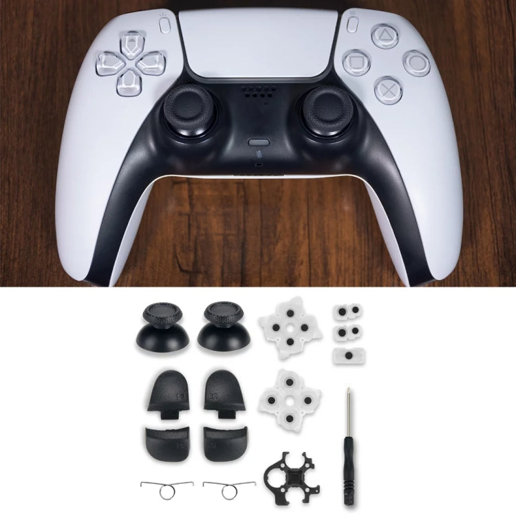 For PS5 Controller V3 Version L1 R1 L2 R2 3D-Analog Buttons Repair Kit by buy2fix