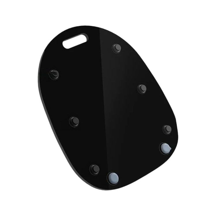 For Thermomix TM5 TM6  Blender Acrylic Sliding Pad Non-slip Mat(Black) - Food Disposer Parts by buy2fix | Online Shopping UK | buy2fix