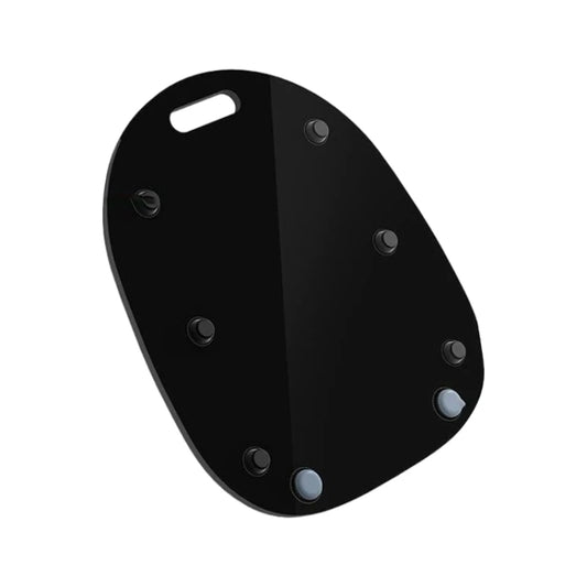 For Thermomix TM5 TM6  Blender Acrylic Sliding Pad Non-slip Mat(Black) - Food Disposer Parts by buy2fix | Online Shopping UK | buy2fix