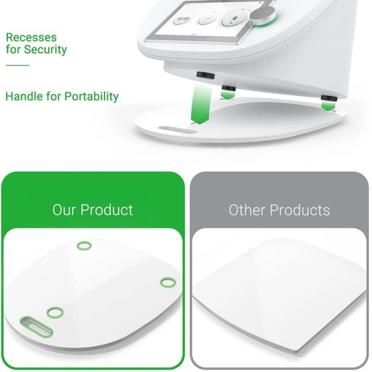 For Thermomix TM5 TM6  Blender Acrylic Sliding Pad Non-slip Mat(Black) - Food Disposer Parts by buy2fix | Online Shopping UK | buy2fix