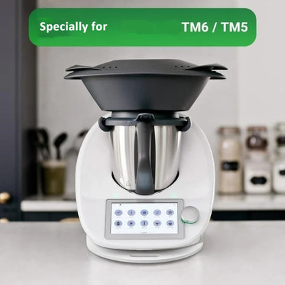 For Thermomix TM5 TM6  Blender Acrylic Sliding Pad Non-slip Mat(Black) - Food Disposer Parts by buy2fix | Online Shopping UK | buy2fix