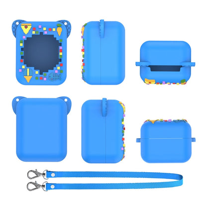 For Bitzee Electronic Pet Machine Silicone Protective Case(Blue) - Cases by buy2fix | Online Shopping UK | buy2fix