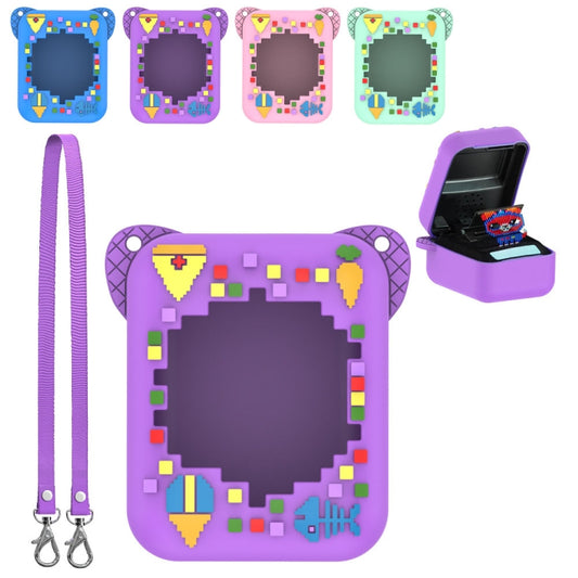 For Bitzee Electronic Pet Machine Silicone Protective Case(Light Purple) - Cases by buy2fix | Online Shopping UK | buy2fix
