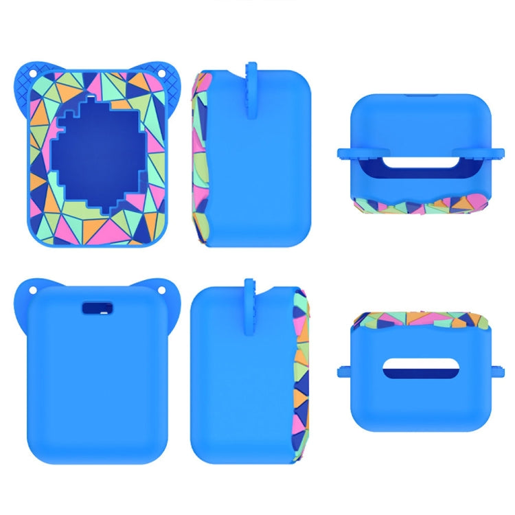 For Bitzee Magicals Digital Electronic Pet Gaming Machine Silicone Protective Cover(Blue) - Cases by buy2fix | Online Shopping UK | buy2fix