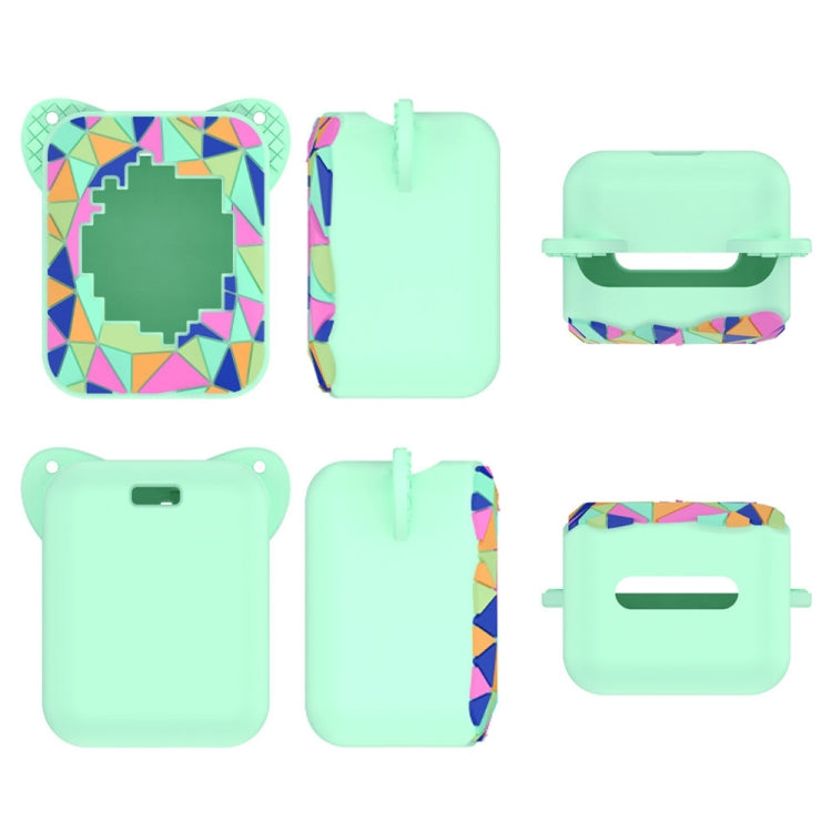 For Bitzee Magicals Digital Electronic Pet Gaming Machine Silicone Protective Cover(Mint Green) - Cases by buy2fix | Online Shopping UK | buy2fix