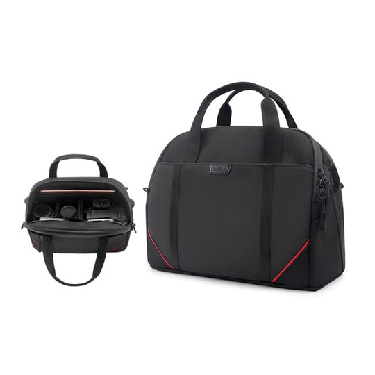 Cwatcun D109 Portable Casual Waterproof Multi-Function Camera Storage Photography Bag, Color: Small Black
