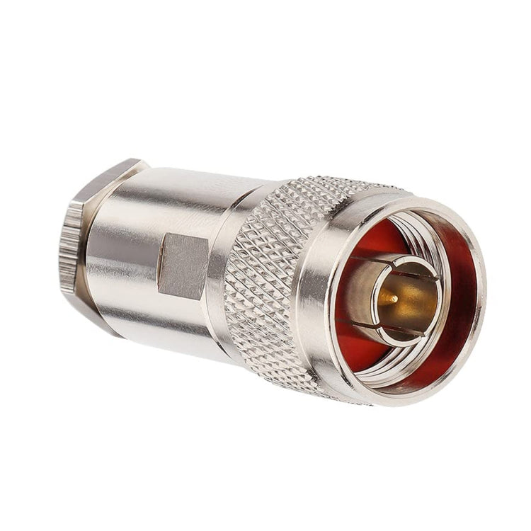 N Male Coax Adapter For LMR400 / RG8 / Belden 9913 / KMR400 RF Coaxial Cable by buy2fix