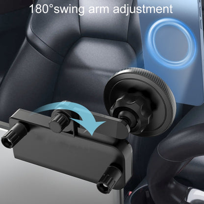 For Tesla Model 3/Y Car Magnetic Phone Holder Rotatable Car Navigation Mount, Style: Square by buy2fix
