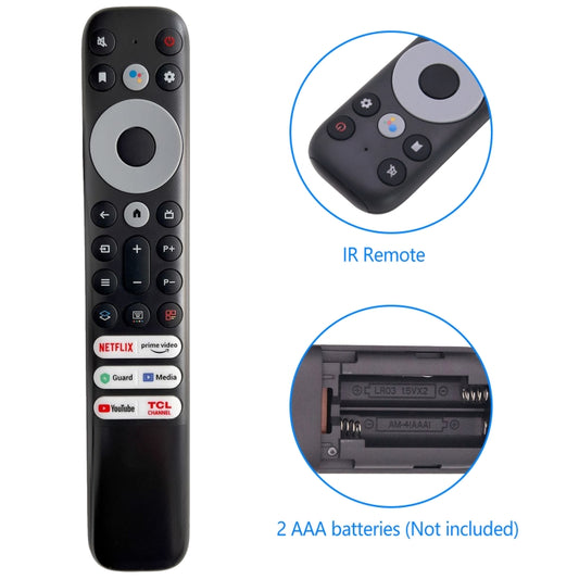For TCL FMR1 Infrared Smart TV Remote Control by buy2fix