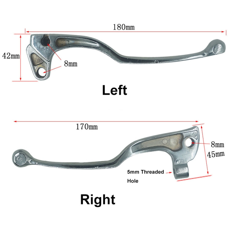 Motorcycle Brake Handle Horn Clutch Brake Assembly For Yamaha YZ / XT / TT / IT by buy2fix