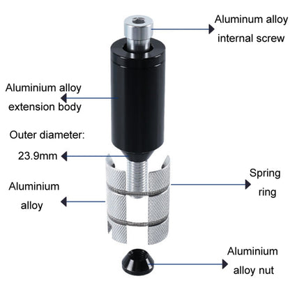 Bicycle Hidden Handlebar Lifter Mountain Bike Handlebar Riser Fork Tap, Style: Long - Others by buy2fix | Online Shopping UK | buy2fix