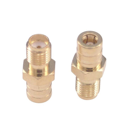 SMA Female To SMB Female RF Coaxial Connector by buy2fix