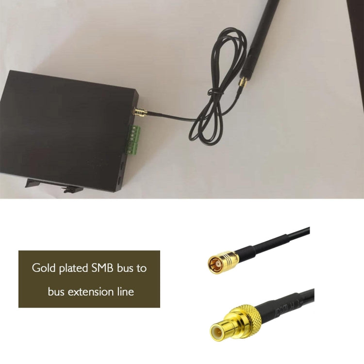 10cm SMB Male To Female Antenna Extension Cable Coaxial RG174 Cable by buy2fix