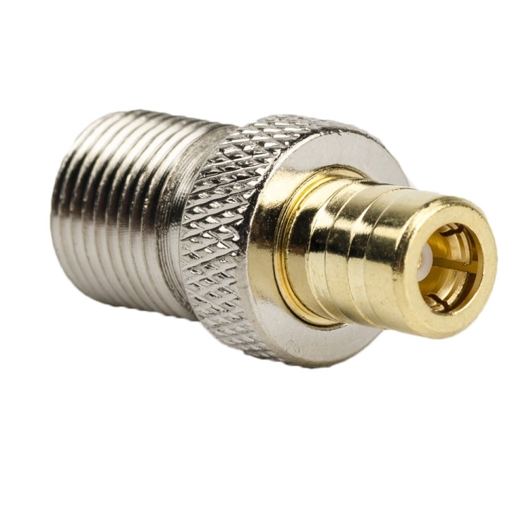 SMB Female To F Female Connector RF Coaxial Adapter by buy2fix