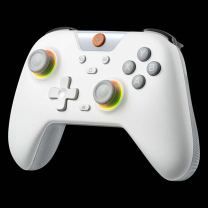 EasySMX X05 Wireless Gamepad Hall RGB Effect Controller For PC / Phone / Switch / Steam Deck(White) by EasySMX