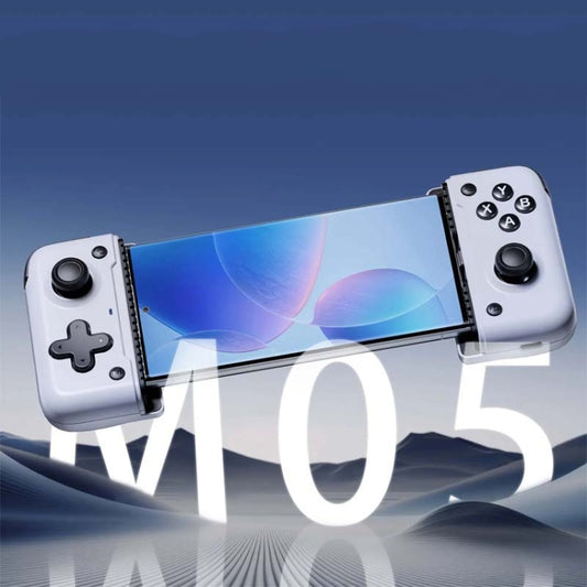 EasySMX M05 Mobile Gaming Controller For Type-C Mobile Phones And IPhone 15 Series With Hall Trigger(Black White) - Controller Gamepad by EasySMX | Online Shopping UK | buy2fix