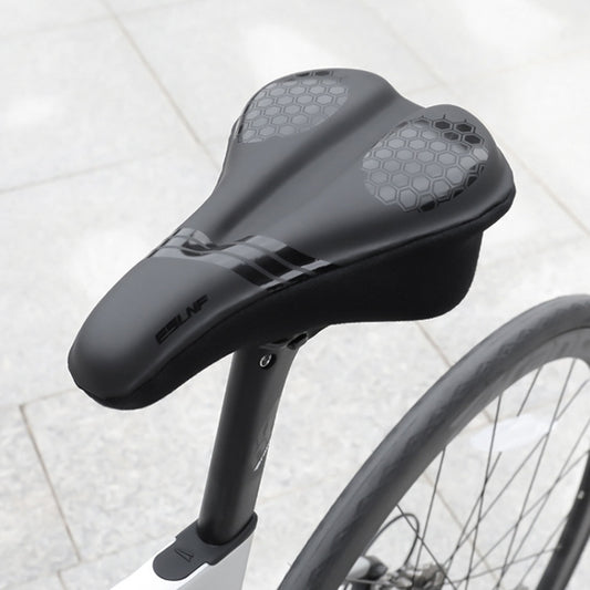 ESLNF Mountain Bike Saddle Cover Cycling Shock Absorbing Saddle Gear, Style: Round Logo - Bicycle Saddle by ESLNF | Online Shopping UK | buy2fix