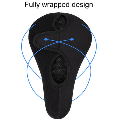 ESLNF Mountain Bike Saddle Cover Cycling Shock Absorbing Saddle Gear, Style: Round Logo - Bicycle Saddle by ESLNF | Online Shopping UK | buy2fix