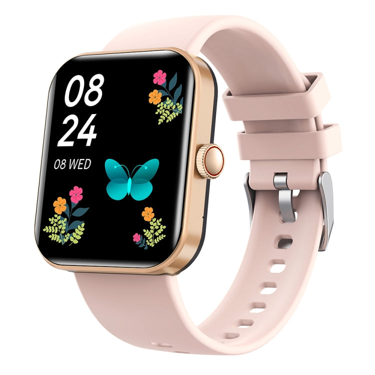 F16 2.0-inch IP67 Waterproof Health Monitoring Bluetooth Call Smart Watch(Gold) by buy2fix