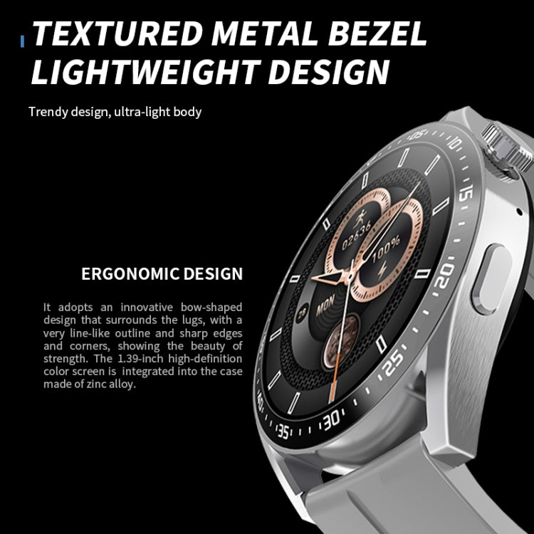 HW28 1.39-inch IP67 Waterproof Health Monitoring Bluetooth Call Smart Watch with NFC Payment(Coffee) by buy2fix