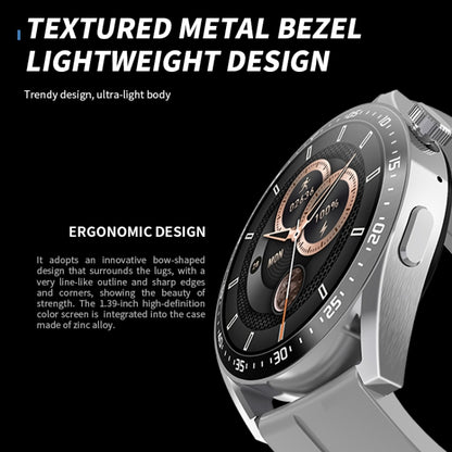 HW28 1.39-inch IP67 Waterproof Health Monitoring Bluetooth Call Smart Watch with NFC Payment(Coffee) by buy2fix