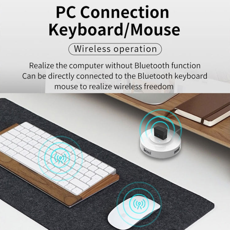 USB Bluetooth 5.4 Adapter Transmitter Receiver Bluetooth Audio PC Adapter by buy2fix