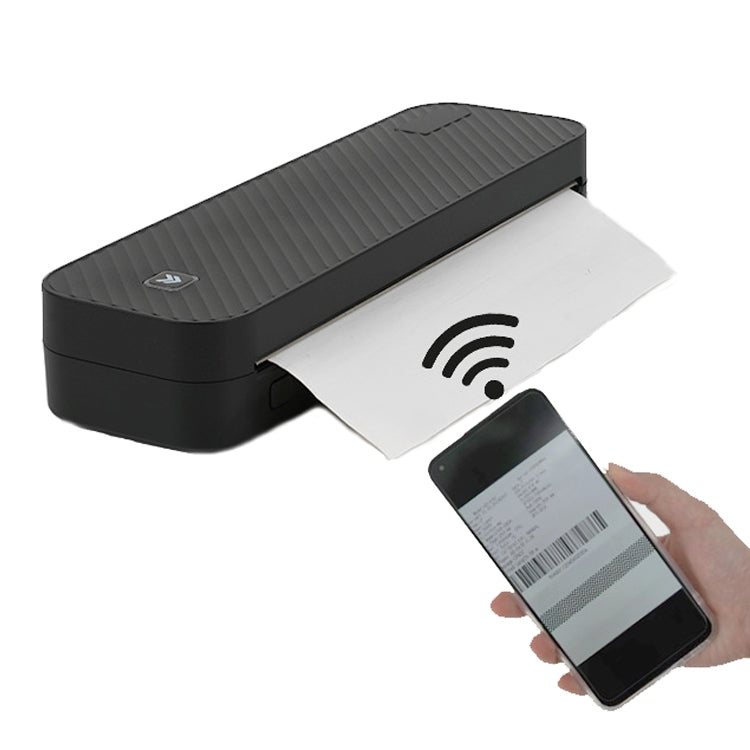 203DPI A4 Home Portable Wireless WiFi Bluetooth Thermal Printer(A4-DY) by buy2fix