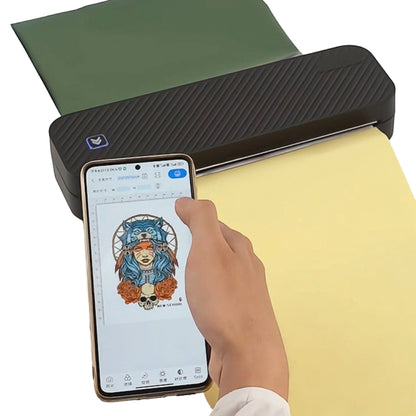 203DPI A4 Home Portable Wireless WiFi Bluetooth Thermal Printer(A4-DY) by buy2fix