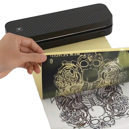 203DPI A4 Home Portable Wireless WiFi Bluetooth Thermal Printer(A4-DY) by buy2fix