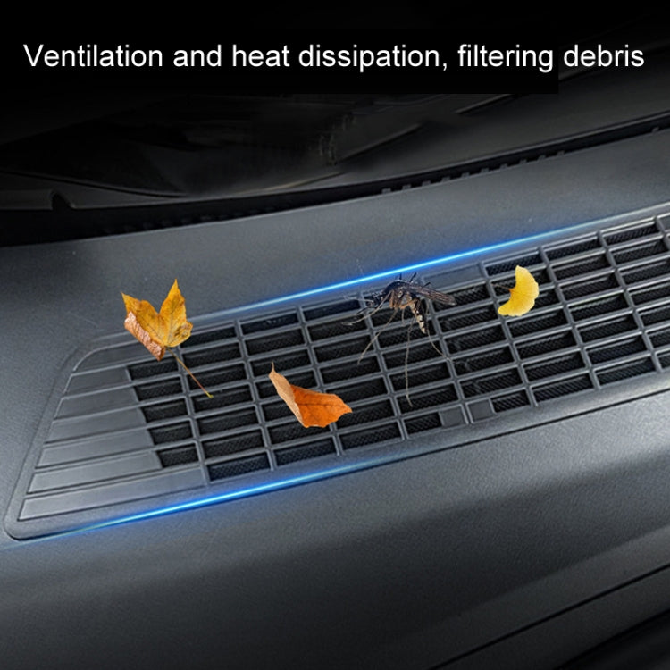 For 2024+ Model 3 Highland Air Inlet Insect Screen Protective Cover(Black) by buy2fix