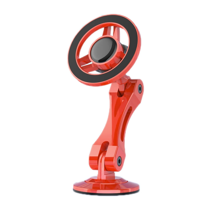 Magsafe Car Magnetic Rotating Adjustable Mobile Phone Holder(Orange) by buy2fix