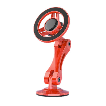 Magsafe Car Magnetic Rotating Adjustable Mobile Phone Holder(Orange) by buy2fix