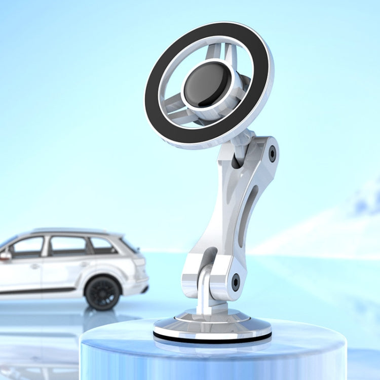 Magsafe Car Magnetic Rotating Adjustable Mobile Phone Holder(White) by buy2fix