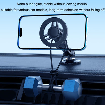 Magsafe Car Magnetic Rotating Adjustable Mobile Phone Holder(Black) by buy2fix
