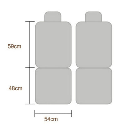 Car Wood Beaded Cushion Universal Car Seat Cover Summer Interior Supply(Coffee) by buy2fix