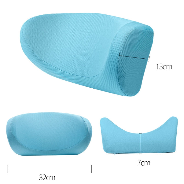 Car U-shaped Neck Pillow Soft Headrest Children Car Seat Side Sleeping Pillow(Sky Blue) by buy2fix