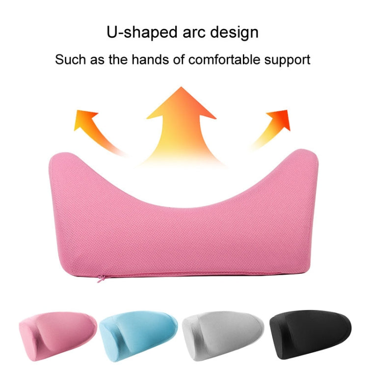Car U-shaped Neck Pillow Soft Headrest Children Car Seat Side Sleeping Pillow(Pink) by buy2fix